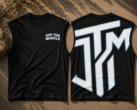 OTM MUSCLE' 'BLK/FROZEN WHITE'